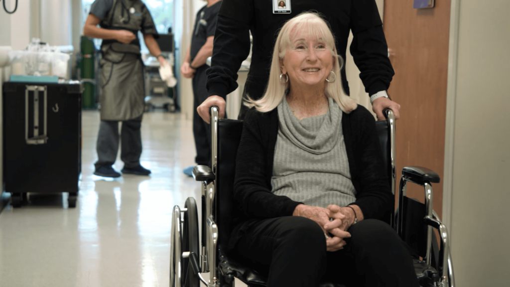 OEC Patient in Wheelchair
