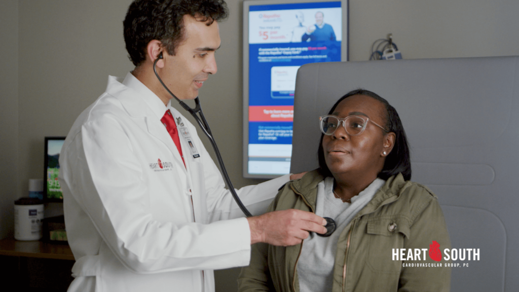 Dr Mehta with Patient